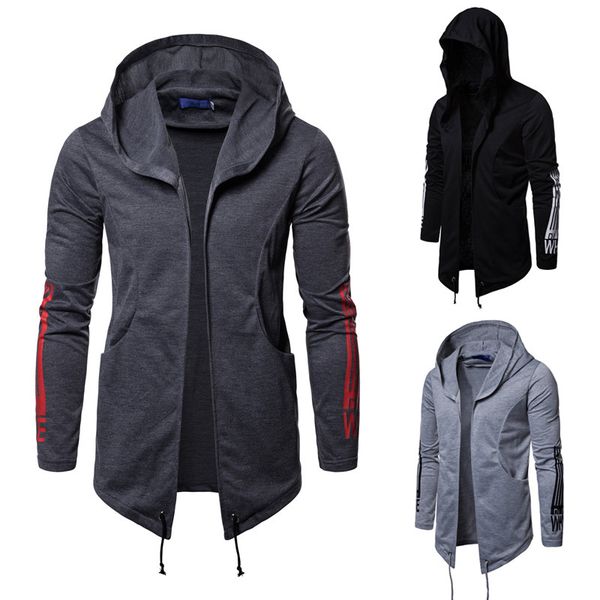 2019 men's casual fashion hooded jacket men play cool coat dark black men's hooded printed assassin's sweater, Black;brown
2019 men's casual fashion hooded jacket men play cool coat dark black men's hooded printed assassin's sweater, Black;brown