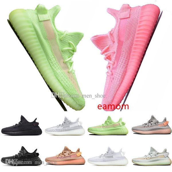with kanye west clay v2 static reflective rainbow discoloration mens running shoes hyperspace women sports designer sneakers, Black
with kanye west clay v2 static reflective rainbow discoloration mens running shoes hyperspace women sports designer sneakers, Black
