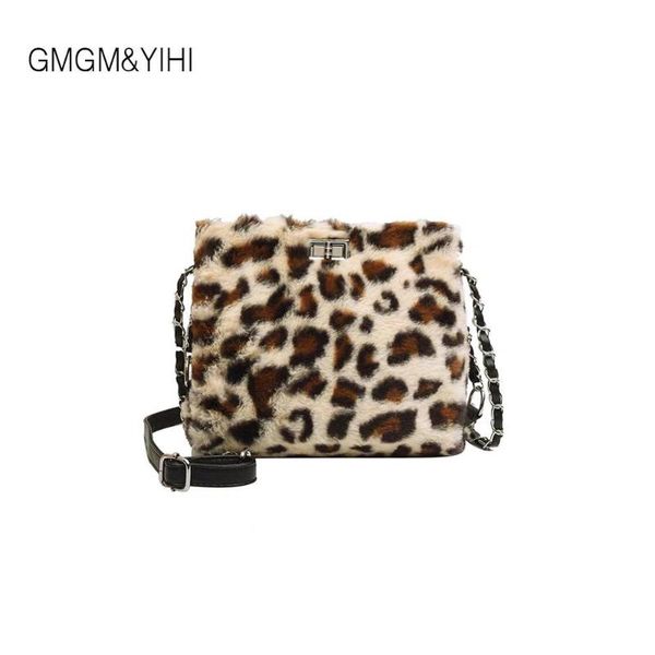 gmgm&yihi women chains leopard suedette bucket bags plush wool bag pu leather saddle bag ladies crossbody handbag
gmgm&yihi women chains leopard suedette bucket bags plush wool bag pu leather saddle bag ladies crossbody handbag