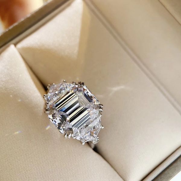 spring 2020 new luxury designer luxury ring oblong pagoda with edge stone 18k gold ring plate to check wedding couples, Silver
spring 2020 new luxury designer luxury ring oblong pagoda with edge stone 18k gold ring plate to check wedding couples, Silver