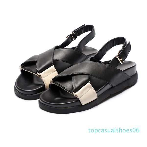 muffin colors block strap open toe platform sandals women creepers cross band gladiator sandalias buckle wedges heels flip flops t06, Black
muffin colors block strap open toe platform sandals women creepers cross band gladiator sandalias buckle wedges heels flip flops t06, Black