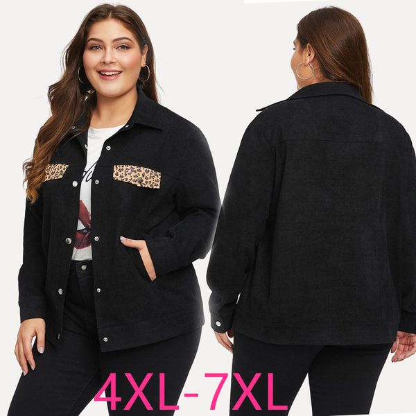 plus size jacket for women 3xl 4xl 5xl 6xl 7xl new 2020 spring autumn large long sleeve casual loose black button short coat, Black;brown
plus size jacket for women 3xl 4xl 5xl 6xl 7xl new 2020 spring autumn large long sleeve casual loose black button short coat, Black;brown