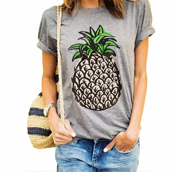 women women designer tshirts woman clothes s t shirt leader short pineapple printing occasionally summer gray white drop shipping
women women designer tshirts woman clothes s t shirt leader short pineapple printing occasionally summer gray white drop shipping