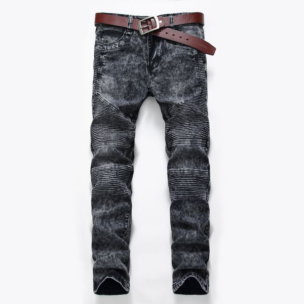 mens jeans fashion black folds locomotive jeans straight slim fit jeans europe and america male washed denim trousers long pants, Blue
mens jeans fashion black folds locomotive jeans straight slim fit jeans europe and america male washed denim trousers long pants, Blue