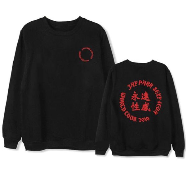 jay парк сексуальный 4evr же печати o шею пуловеры потерять толстовка kpop унисекс флиса / тонкие толстовки моды, Black
jay парк сексуальный 4evr же печати o шею пуловеры потерять толстовка kpop унисекс флиса / тонкие толстовки моды, Black