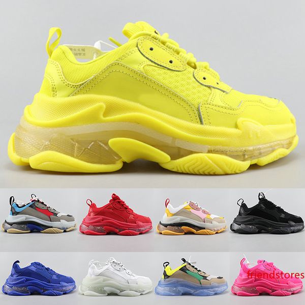 designer triple s designer casual shoes paris 17fw sneaker clear bubble midsole triple black mens womens fashion size 36-45
designer triple s designer casual shoes paris 17fw sneaker clear bubble midsole triple black mens womens fashion size 36-45