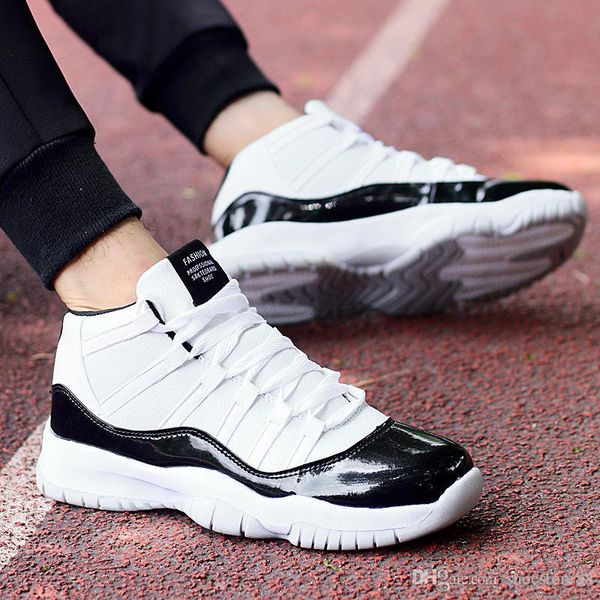 autumn new men's shoes' high-men's board shoes casual sports shoes shock-absorbing basketball shoes breathable size 39-45, Black
autumn new men's shoes' high-men's board shoes casual sports shoes shock-absorbing basketball shoes breathable size 39-45, Black