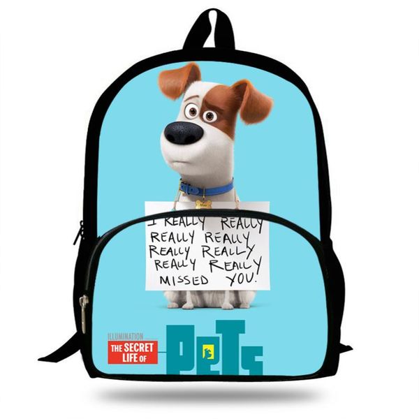 16-inch children the secret life of pet cartoon print school bags for teenagers mochila backpack kids boys girls daily book bag
16-inch children the secret life of pet cartoon print school bags for teenagers mochila backpack kids boys girls daily book bag
