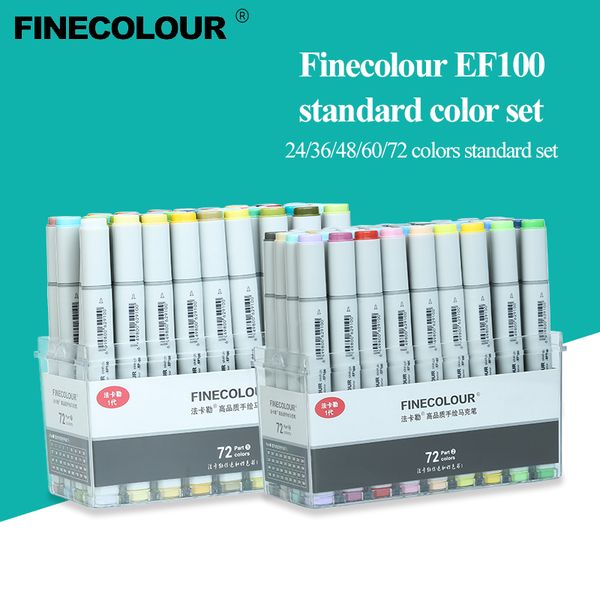 finecolour ef100 professional art double heads marker 24/36/48/60/72 colors standard hand-painted anime alcoholic marker pen 
finecolour ef100 professional art double heads marker 24/36/48/60/72 colors standard hand-painted anime alcoholic marker pen