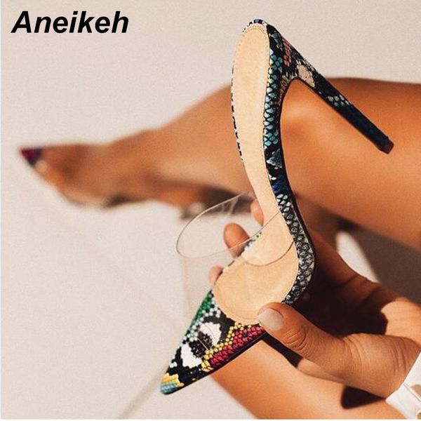 aneikeh fashion serpentine pvc women high heels sandals summer open toed thin heel shoes ladies party slip on pumps shoes, Black
aneikeh fashion serpentine pvc women high heels sandals summer open toed thin heel shoes ladies party slip on pumps shoes, Black