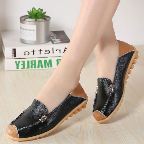women flats 2019 new mixed color comfortable women shoes party female shoes tenis feminino genuine leather flats woman, Black
women flats 2019 new mixed color comfortable women shoes party female shoes tenis feminino genuine leather flats woman, Black