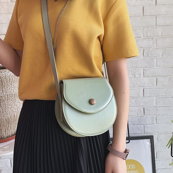 2020 new women's crossbody bag korean version of fashion casual wild simple ladies single shoulder saddle bag
2020 new women's crossbody bag korean version of fashion casual wild simple ladies single shoulder saddle bag