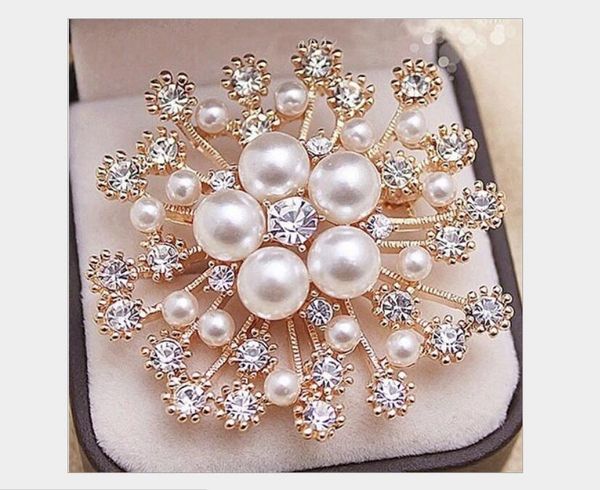 new ladies'luxury designer costume accessories snowflake pearl crystal multi-style brooch beautiful flowers fashion brooch pin jewelry, Gray
new ladies'luxury designer costume accessories snowflake pearl crystal multi-style brooch beautiful flowers fashion brooch pin jewelry, Gray