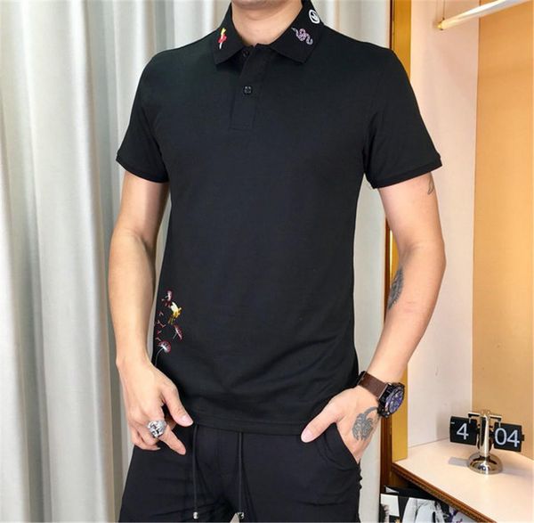 mens polo shirt luxury bee printing t shirts for italy fashion polo shirt men high street cotton tags t shirts, White;black
mens polo shirt luxury bee printing t shirts for italy fashion polo shirt men high street cotton tags t shirts, White;black