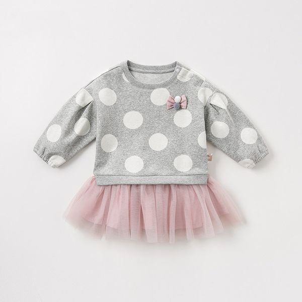 autumn baby girl's princess cute bow dots dress children fashion party dress kids infant lolita clothes, Gray
autumn baby girl's princess cute bow dots dress children fashion party dress kids infant lolita clothes, Gray