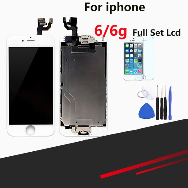 Превосходное качество ЖК-дисплей для iPhone 6 полный ЖК-экран замена дисплея в сборе с домашней кнопкой и камерой
Превосходное качество ЖК-дисплей для iPhone 6 полный ЖК-экран замена дисплея в сборе с домашней кнопкой и камерой