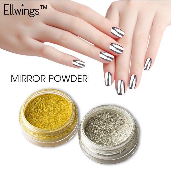 ellwings mirror nail powder silver gold nail art decoration holographic laser powder glitter tools
ellwings mirror nail powder silver gold nail art decoration holographic laser powder glitter tools