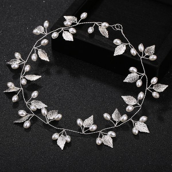 luxury hair jewelry pearl crystal leaf bride tiaras wedding hair accessories headdress gold and silver headbands gift, Golden;white
luxury hair jewelry pearl crystal leaf bride tiaras wedding hair accessories headdress gold and silver headbands gift, Golden;white