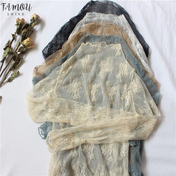 summer women lace floral embroidery blouses shirt ladies mesh blouses transparent elegant see through black shirt, White
summer women lace floral embroidery blouses shirt ladies mesh blouses transparent elegant see through black shirt, White