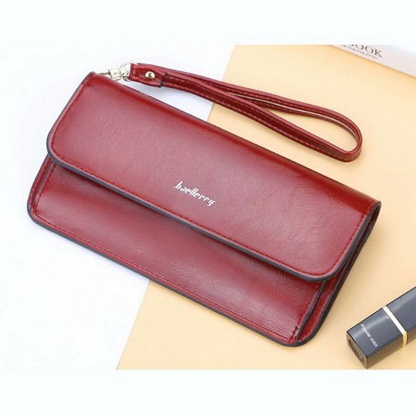 new style women pu leather wallet trifold multi card holder organizer stylish long purse, Red;black
new style women pu leather wallet trifold multi card holder organizer stylish long purse, Red;black