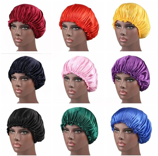 silk night cap hat by one planet women head cover satin bonnet for beautiful hair - wake up perfect daily factory sale, Blue;gray
silk night cap hat by one planet women head cover satin bonnet for beautiful hair - wake up perfect daily factory sale, Blue;gray
