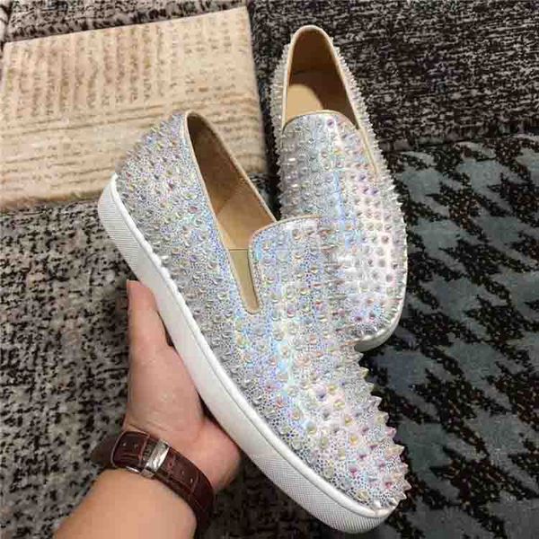 brand new red bottom shoes colors rivets orlato flat genuine leather oxford mens womens walking flats wedding party slip on loafers shoes, Black
brand new red bottom shoes colors rivets orlato flat genuine leather oxford mens womens walking flats wedding party slip on loafers shoes, Black