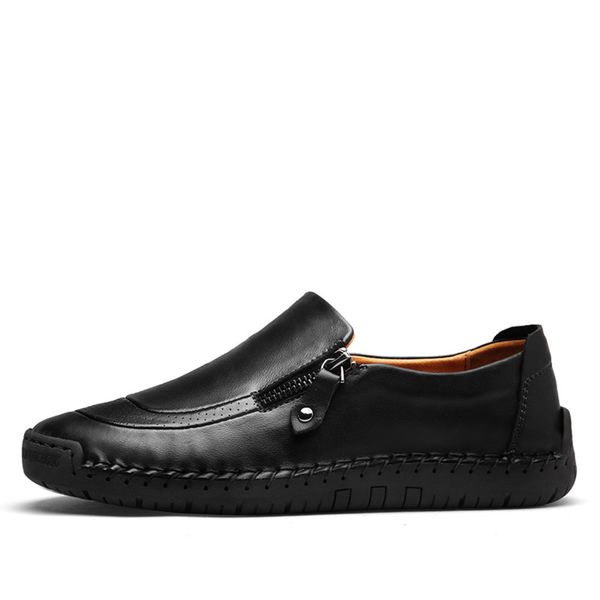 valstone men's leather casual shoes handmade loafers vintage moccasin slip on rubber flats anti-skid zip opening plus size 38-48, Black
valstone men's leather casual shoes handmade loafers vintage moccasin slip on rubber flats anti-skid zip opening plus size 38-48, Black