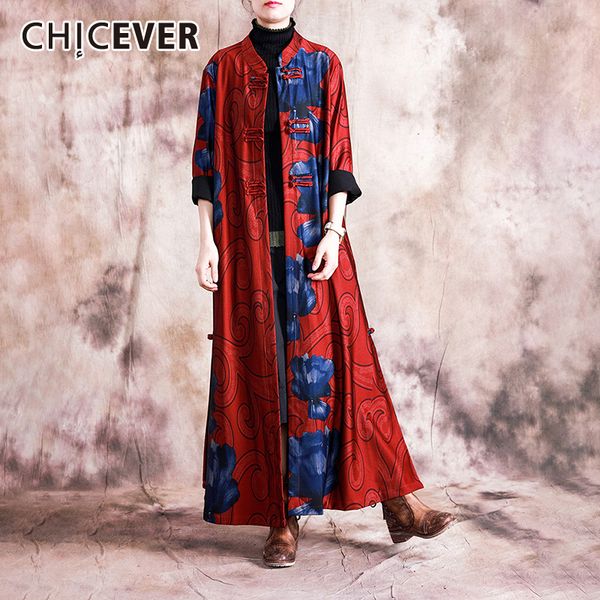 chicever vintage print women's windbreaker o neck nine quarter sleeve large size loose casual coat female 2019 autumn fashion, Tan;black
chicever vintage print women's windbreaker o neck nine quarter sleeve large size loose casual coat female 2019 autumn fashion, Tan;black