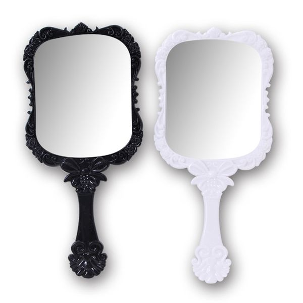 2018 1pcs cute 2color black white makeup mirror plastic vintage hand held portable cosmetic mirrors retro pattern beauty mirror
2018 1pcs cute 2color black white makeup mirror plastic vintage hand held portable cosmetic mirrors retro pattern beauty mirror