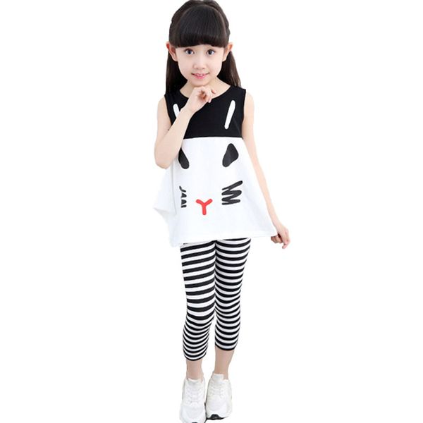 toddler girl clothes 2020 summer sleeveless print pullover vest+pants 2pcs sets girls clothing 4 6 8 9 10 11 years girls outfits, White
toddler girl clothes 2020 summer sleeveless print pullover vest+pants 2pcs sets girls clothing 4 6 8 9 10 11 years girls outfits, White