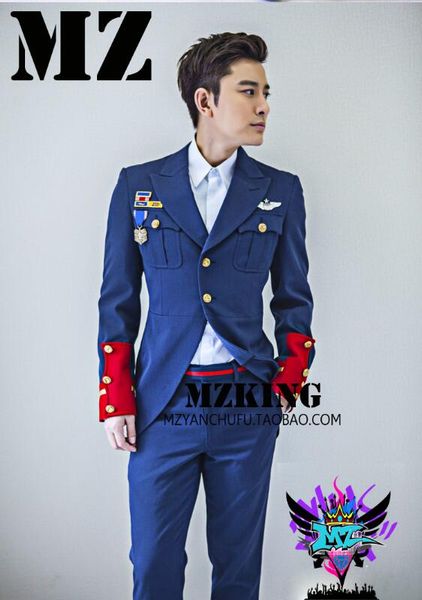 s-4xl 2019 men new dj male singer deep red wool navy suits stage costumes clothing formal dress two-piece set, White;black
s-4xl 2019 men new dj male singer deep red wool navy suits stage costumes clothing formal dress two-piece set, White;black