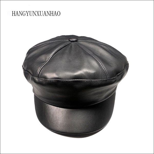 quality leather beret caps artist pu leather women beret for women female hat casual dome bare solid color chapeu feminino boina, Blue;gray
quality leather beret caps artist pu leather women beret for women female hat casual dome bare solid color chapeu feminino boina, Blue;gray