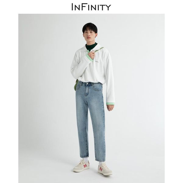 2020 new men's fashion retro jeans men's simple japanese korean hip hop harem pants hairstylist casual jeans, Black
2020 new men's fashion retro jeans men's simple japanese korean hip hop harem pants hairstylist casual jeans, Black