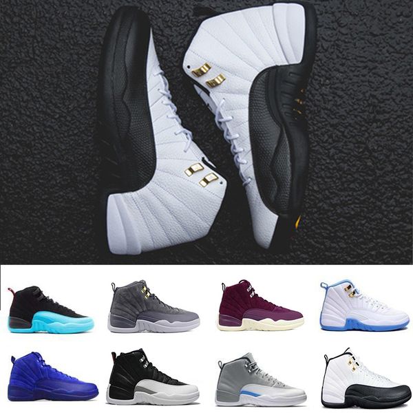 2019 new men and women 12 bordeaux gs hyper jade rising basketball deep royal blue 12s athletic trainers sport shoes 40-47
2019 new men and women 12 bordeaux gs hyper jade rising basketball deep royal blue 12s athletic trainers sport shoes 40-47