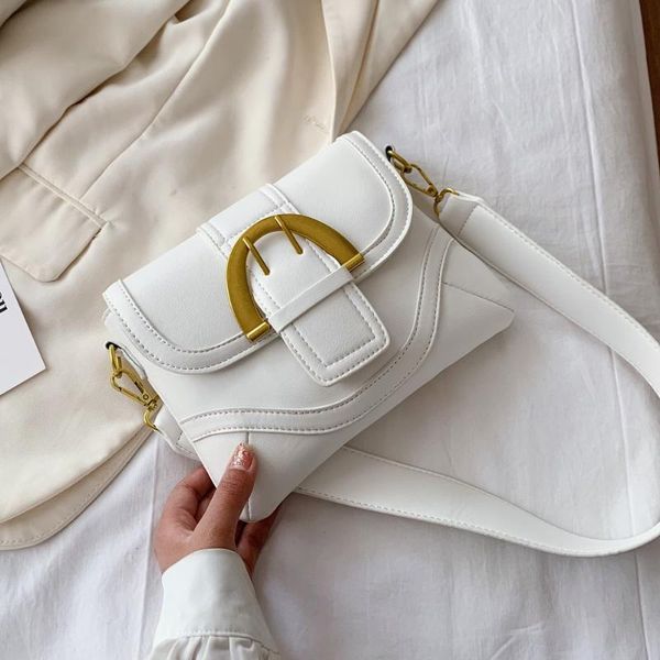 belt buckle small pu leather crossbody bag for women new summer female shoulder handbags simple style ladies' travel flap bags
belt buckle small pu leather crossbody bag for women new summer female shoulder handbags simple style ladies' travel flap bags