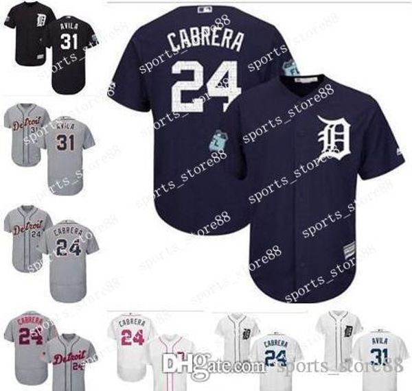 custom men women youth tigers jersey #24 miguel cabrera 31 alex avila black white grey baseball jerseys, Blue;black
custom men women youth tigers jersey #24 miguel cabrera 31 alex avila black white grey baseball jerseys, Blue;black