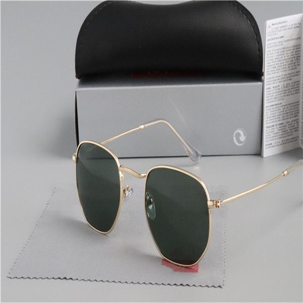r 2020 sunglasses 3548 women men hexagonal vintage square sun glasses oculos de sol with cases and box packages, White;black
r 2020 sunglasses 3548 women men hexagonal vintage square sun glasses oculos de sol with cases and box packages, White;black