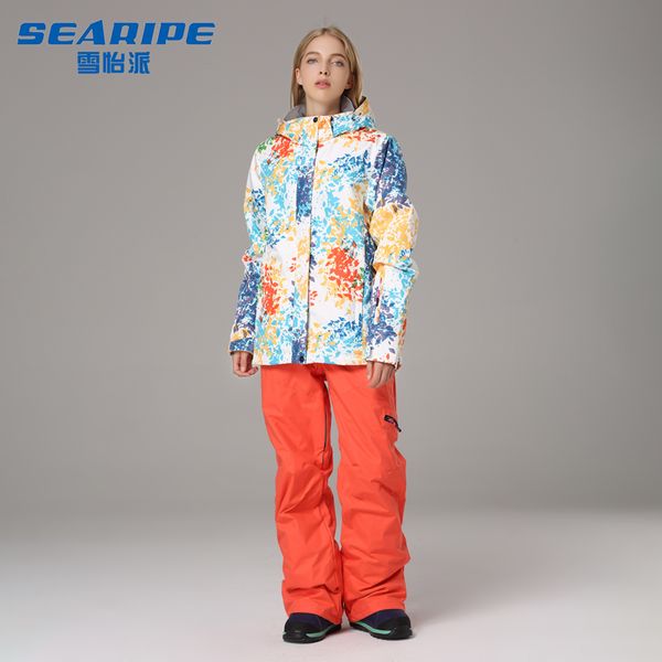 new thick warm ski suit women waterproof windproof skiing and snowboarding jacket pants set female snow jacket outdoor wear
new thick warm ski suit women waterproof windproof skiing and snowboarding jacket pants set female snow jacket outdoor wear