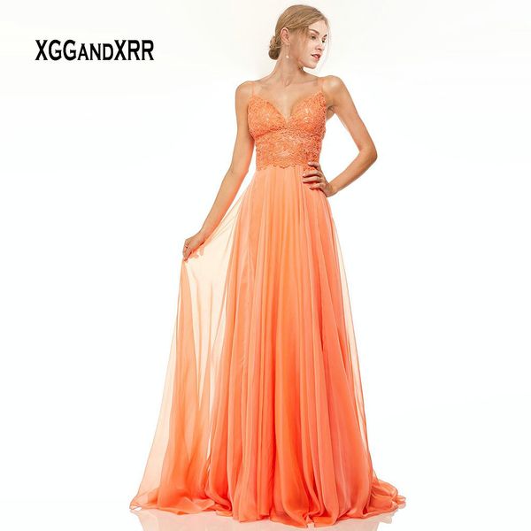 elegant orange long prom dress v neck spaghetti straps appliques long evening dress backless lady formal party gown, White;black
elegant orange long prom dress v neck spaghetti straps appliques long evening dress backless lady formal party gown, White;black
