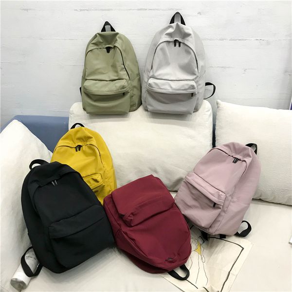 new waterproof nylon women backpack japan style solid backpacks mochila feminina mujer travel bag teenage girls schoolbag
new waterproof nylon women backpack japan style solid backpacks mochila feminina mujer travel bag teenage girls schoolbag