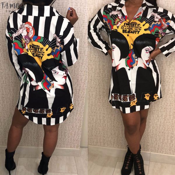 plus size spring summer dress women long sleeve shirt dress stripe loose casual short dresses, Black;gray
plus size spring summer dress women long sleeve shirt dress stripe loose casual short dresses, Black;gray