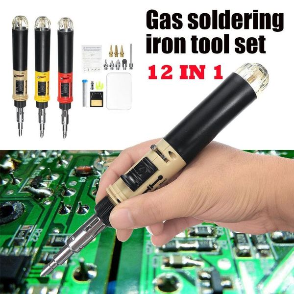 new gas soldering iron 12 in 1 pen type auto ignition butane electric soldering iron set welding tool torch cordless solder
new gas soldering iron 12 in 1 pen type auto ignition butane electric soldering iron set welding tool torch cordless solder