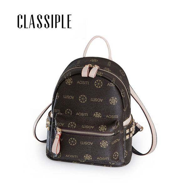 backpacks women leather printing panelled fashion lady backpack small trend rivets casual female bag school bags teenager girls
backpacks women leather printing panelled fashion lady backpack small trend rivets casual female bag school bags teenager girls