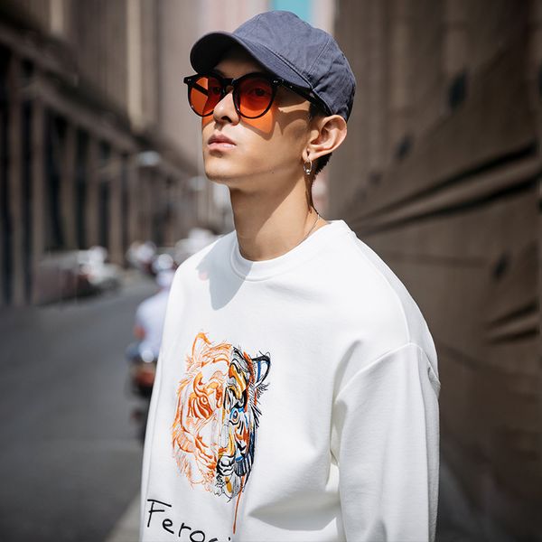 trendy mens 2020 spring and autumn new street fashion brand sweater ins guochao foreign trade loose embroidered couples coat, Black
trendy mens 2020 spring and autumn new street fashion brand sweater ins guochao foreign trade loose embroidered couples coat, Black