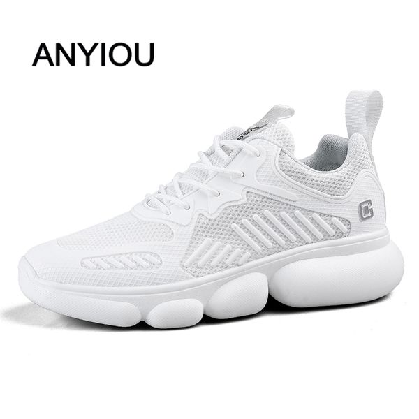 anyiou 2020 lace up men sneakers men's shoes breathable mesh sneakers men casual shoes fashion size 39-45, Black
anyiou 2020 lace up men sneakers men's shoes breathable mesh sneakers men casual shoes fashion size 39-45, Black