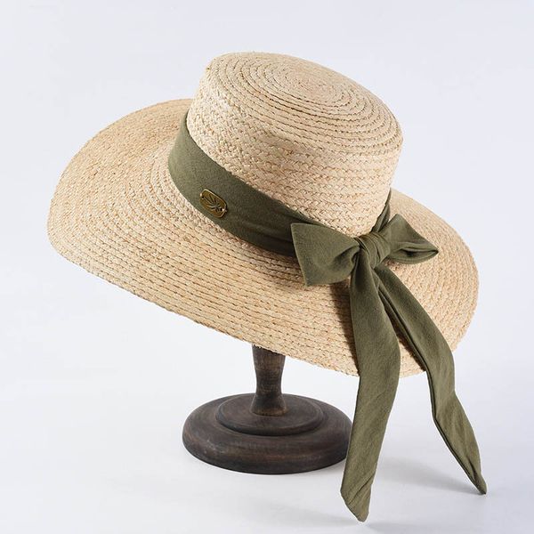 fibonacci 2020 new summer raffia straw hats elegant hepburn style flat women leisure holiday beach sun fedora hat, Blue;gray
fibonacci 2020 new summer raffia straw hats elegant hepburn style flat women leisure holiday beach sun fedora hat, Blue;gray