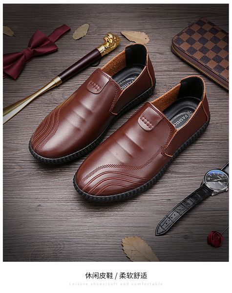 2019 summer leather shoes business england dress casual men dress shoes zapatos de hombre casual natural leather loafers, Black
2019 summer leather shoes business england dress casual men dress shoes zapatos de hombre casual natural leather loafers, Black