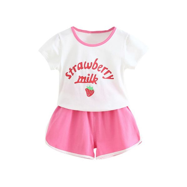 baby girl clothes summer baby boys girls short sleeve strawberry print t-shirt +shorts casual outfits sets
baby girl clothes summer baby boys girls short sleeve strawberry print t-shirt +shorts casual outfits sets