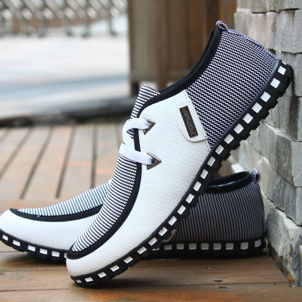 fashion italian style patchwork leather casual shoes men breathable low spring autumn driving shoes big size male moccasins, Black
fashion italian style patchwork leather casual shoes men breathable low spring autumn driving shoes big size male moccasins, Black