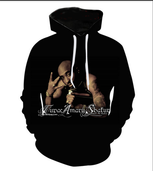 new fashion cool sweatshirt hoodies 3d print mens womens casual 2pac tupac style streetwear clothes rl0199, Black
new fashion cool sweatshirt hoodies 3d print mens womens casual 2pac tupac style streetwear clothes rl0199, Black